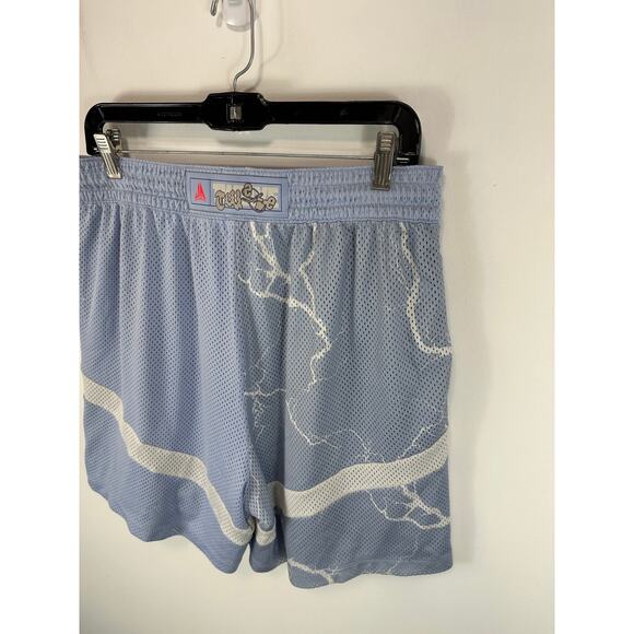 Nike Ja Icon Dri-Fit Basketball Shorts Blue Lightning Print Size Large - Picture 10 of 13